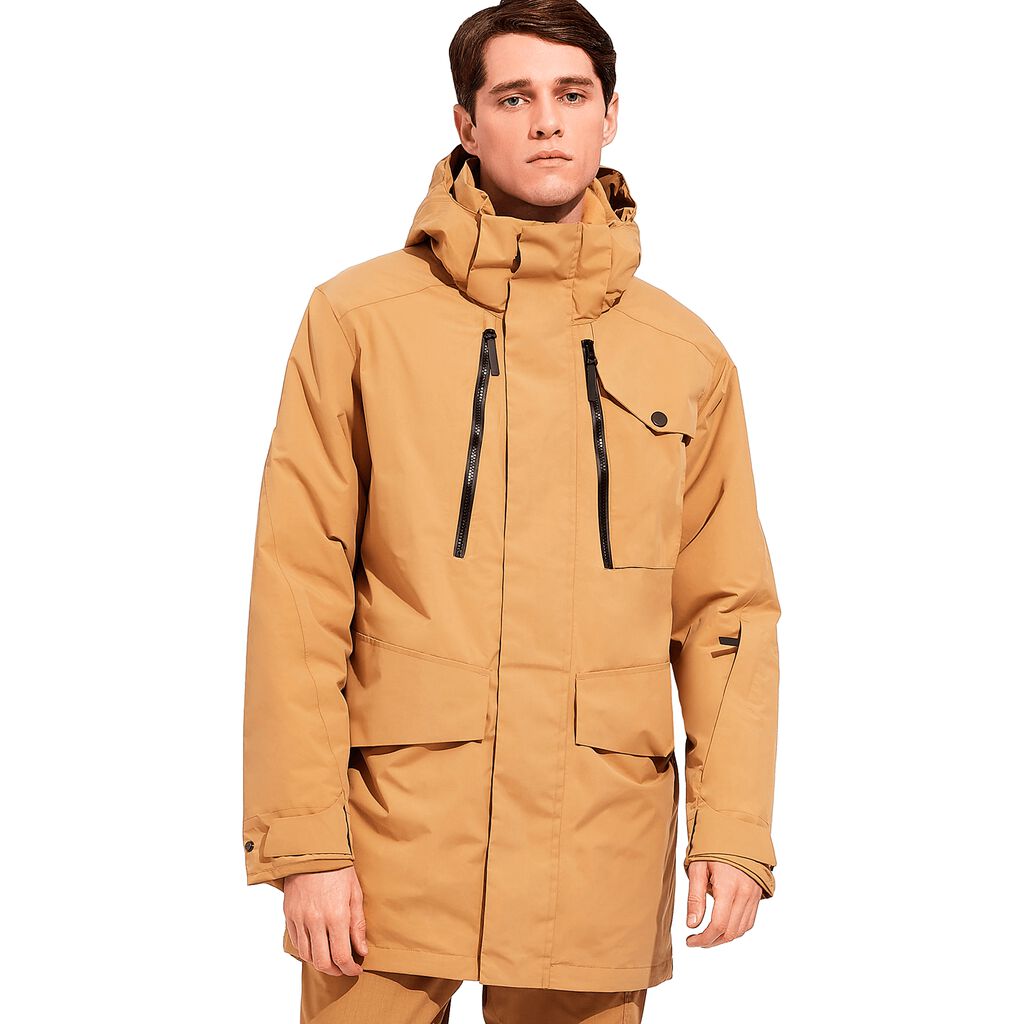 Jack Wolfskin CASTLE HILL Vestes Homme Marron - APHEVYK-20